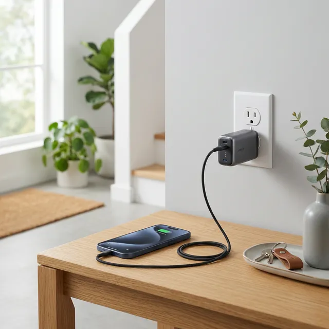 ケーブルも充電器もいらない！Philips製コンセント一体型モバイルバッテリー