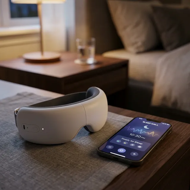 使い捨てからの卒業！眼精疲労を物理でほぐす「スマートアイマッサージャー」