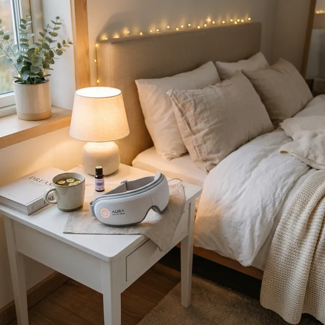 PC作業の眼精疲労をリセット！NIPLUX EYE RELAXで手に入れる極上の安眠のアイキャッチ画像