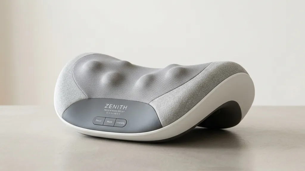 カチカチの首肩が自重で整う！昭和の究極アナログ指圧「中山式快癒器」