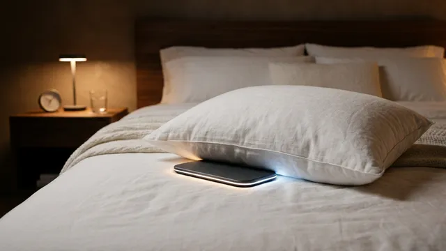 【最高の入眠儀式】枕の下から音が響く「骨伝導ピロースピーカー」