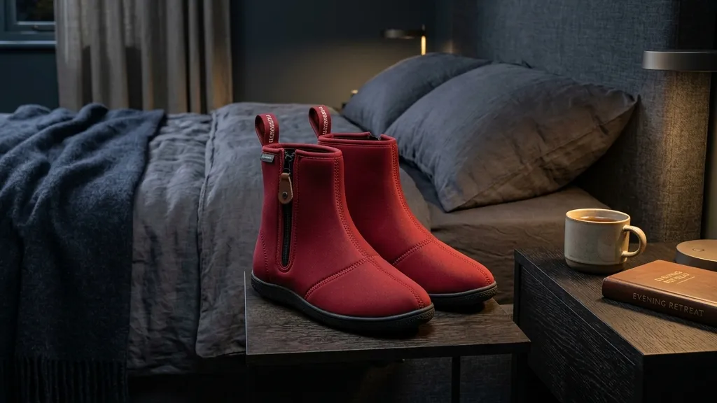 夜中の中途覚醒を断つ『履く湯たんぽ』クロッツが朝までの熟睡を作る物理アプローチ