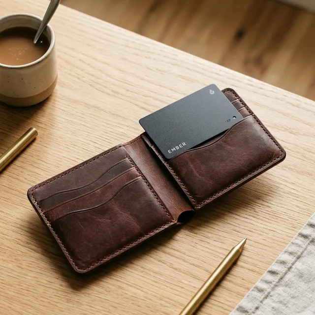 財布が膨らまない！ワイヤレス充電式の「極薄カード型スマートタグ」