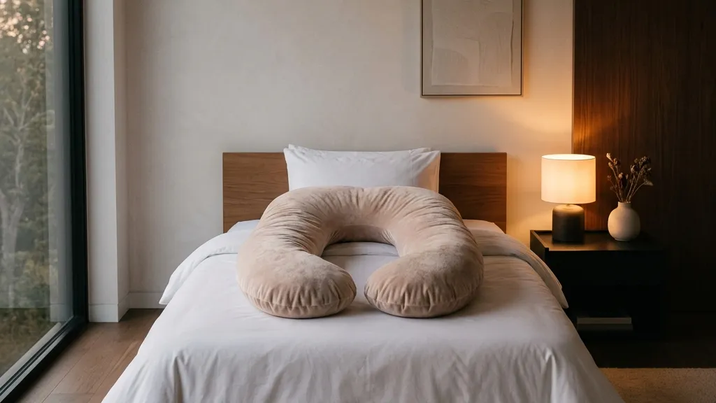 不安と緊張で眠れない夜は、U字型抱き枕という『繭（まゆ）』に物理的に引きこもる