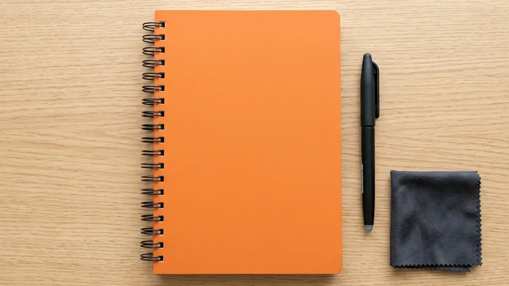 手書きノートが永遠に溜まる問題を「水で消えるスマートノート」で根本解決しました