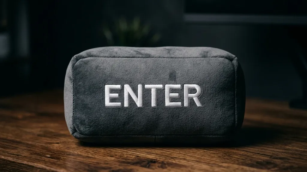 理不尽なカスハラを一発殴覇。巨大エンターキーによる物理的ストレスリセット