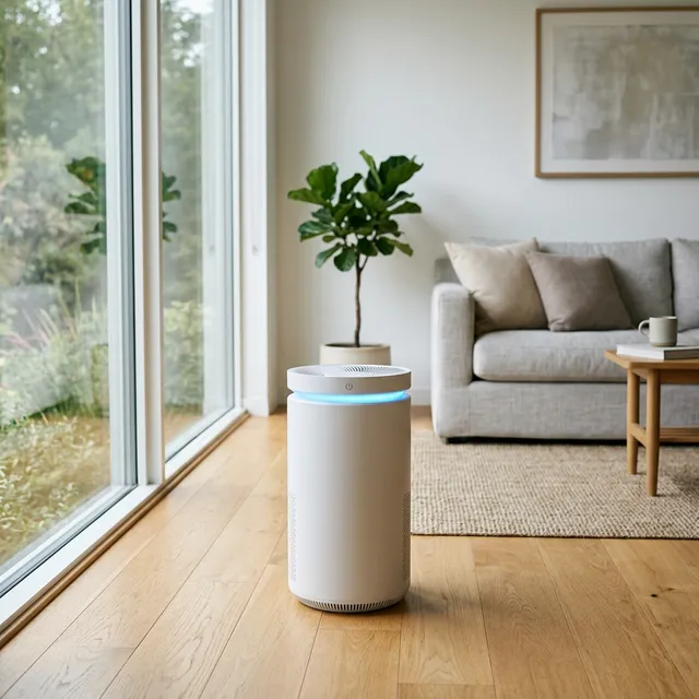 花粉もペット臭もアプリで一掃！スマホ連動の「賢すぎる」小型空気清浄機