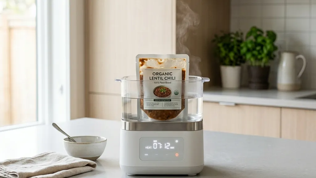 パウチを挿すだけで熱々ご飯が完成する「アピックス レトルト亭EX」洗い物ゼロの引き算家電