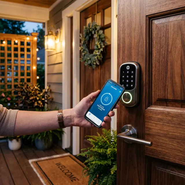 「鍵どこだっけ？」のストレスから解放！顔と手のひらで開く究極のスマートロック