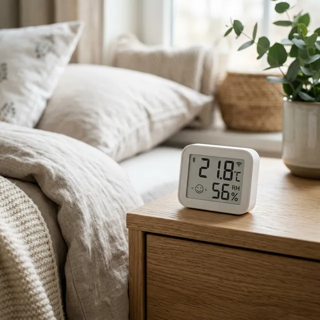 夜中の寝苦しさと寒さを完全解消！SwitchBot「温湿度計プラス」で叶える全自動エアコン管理