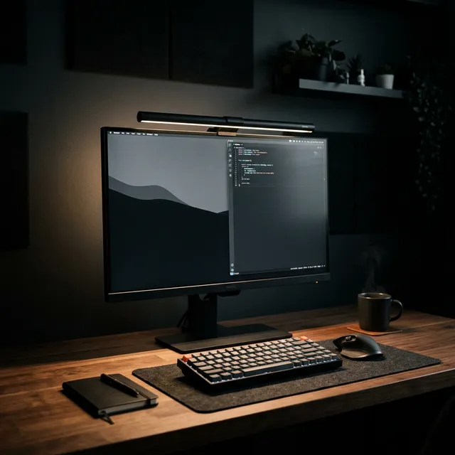在宅ワークの神照明！「BenQ ScreenBar Halo 2」で究極のデスク環境を