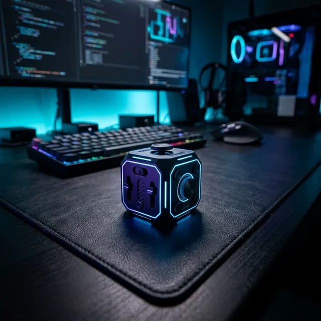 無意識のペン回しや貧乏ゆすりを止める！大人のための金属製フィジェットトイ