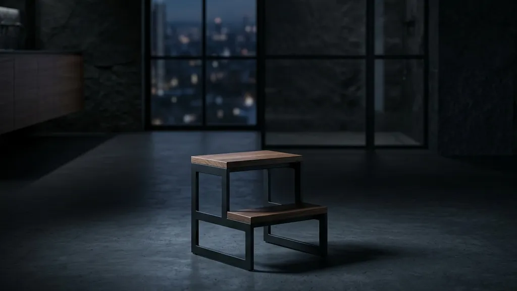 【トイレスマホ30分を物理的に終わらせる】山崎実業tower踏み台が作る「前傾姿勢」の絶妙効果