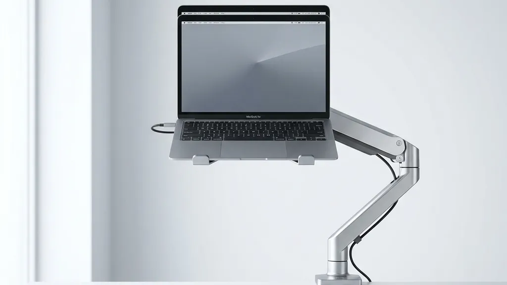ノートPCの画面が低すぎて猫背になる問題、「専用アーム」で完全に消えました